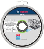 Bosch Professional Accessories için Ayırma Diski Düz Standart Inox – Rapido Wa 60 T Bf, 125 mm, 10-Er Paket, 2608603255