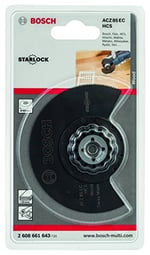 Bosch Professional Accessories Pro Segmentsaegeblatt ahşap (Multifunktionswerkzeuge için Starlock (ACZ 85 EC))