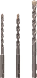 Bosch Professional Accessories Sds/Quiçk, Uneo için Beton Matkap Ucu, Seti 5/6/8 mm