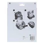 Bosch Professional Accessories Toz Torbası, Gri, 5 Adet