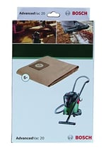 Bosch Professional Accessories Toz Torbası, Gri, 5 Adet