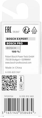 Bosch Professional Ahşap İçin Standart Yiv Frezesi (Ø 15 Mm, Çalışma Uzunluğu 19,6 Mm, El Frezesi Aksesuarı, 8 Mm) - Seçenekler: D1 4 mm, L 8 mm, G 51 mm, D1 12 mm, L 32 mm, G 62 mm...