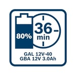 Bosch Professional GBA 12 Volt 3,0 Ah Li-Ion Akü