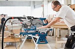 Bosch Professional GCM 8 SJL Gönye Kesme Makinesi (1.600 W, Kesme Kapasitesi: 70x312 mm, Bıçak çapı: 216 mm, Göbek çapı: 30 mm)
