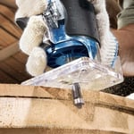 Bosch Professional GKF 550 Freze Makinesi (550 W, 33.000 dev/dak, Penset Çapı: 6 mm)