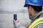 Bosch Professional GMM 1-15 Nem Ölçer Pinsiz (2 x pil (AA), Yumuşak Saklama Çantası ile)