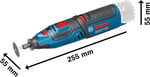 Bosch Professional GRO 12V-35 Akülü El Motoru (12 Volt, SOLO, 5.000 dev/dak, Karton kutuda)