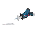 Bosch Professional GSA 12V-LI Akülü Panter Testere (12 Volt, SOLO, Ahşapta kesme derinliği: 65 mm, 3.000 strok/dk, Karton Kutuda)