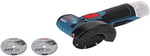 Bosch Professional GWS 12V,76 Akülü Avuç Taşlama Makinesi (12 Volt, SOLO, Disk Çapı: 76 mm, Karton Kutuda)