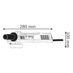 Bosch Professional GWS 880 açılı taşlama makinesi (880 Watt, disk çapı: 125 mm, rölanti devri: 11.000 dev/dak, kartonda)