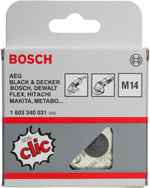 Bosch Professional Hızlı germe somunu SDS Clic M14 (Kalınlık: 14 mm, açılı taşlama makinesi aksesuarı dahil)