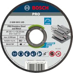 Bosch Professional Kesme Diski Düz Standart Inox Rapido için, 2608603254