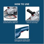 Bosch Professional L-BOXX 102 Taşıma ve Saklama Ekipmanı (Sortimo sistemiyle tüm L-Boxx çantalarla uyumludur)