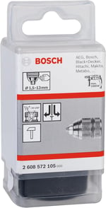 Bosch Professional Mandren, Gri, 1 Adet - Seçenekler: 1/2