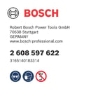 Bosch Professional Matkap Ve Kırıcı Delici Uçları, Ahşap Matkap, Gri, 1 Adet