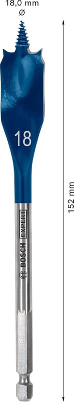 Bosch Professional Matkap Ve Kırıcı Delici Uçları, Ahşap Matkap, Gri, 1 Adet - Seçenekler: Ø 6 mm, 8*152 mm, 10*152 Mm, Ø 16 mm, Ø 18 mm, 22*152 mm...