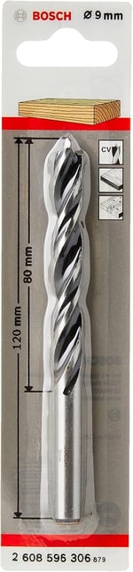 Bosch Professional Matkap Ve Kırıcı Delici Uçları, Ahşap Matkap, Gri, 1 Adet - Seçenekler: Durchmesser: 4/Gesamtlänge in mm: 75, Ø 9 mm, Ø 20 mm...