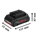 Bosch Professional ProCORE 18 Volt 4,0 Ah Li-Ion Akü