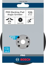 Bosch Professional Zımpara diski 125 mm, 1 adet