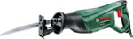 Bosch PSA 700 E Panter Testere, Güçlü 710 Watt Motor, Ahşapta kesme kalınlığı: 150 mm, Çelikte kesme kalınlığı: 10 mm, Testere bıçağı stroku: 20 mm, Yeşil