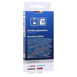 Bosch Siemens 311819 00311819 orijinal 3 x kireç çözücü Tab Entkalkungstabletten Entkalkertabletten temizlik 2 in1 Calc + Protect, kısmen EQ. 5 EQ. 6 EQ. 7 EQ. 8 kahve otomatı kahve makinesi kahve mak