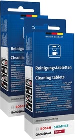 Bosch Tam Otomatik Kahve Makineleri için Temizleme Tabletleri 2'li Ekonomik Paket