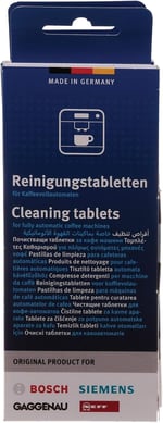 Bosch Tam Otomatik Kahve Makineleri için Temizleme Tabletleri 2'li Ekonomik Paket