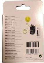 Bosch Tassimo için kahve makinesi temizleme T Disc. parça numarası 621101, model TAS12.., TAS20.., TAS32.., TAS40.., TAS65.., TAS85