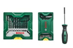 Bosch - X-Line 15 Parça Delme & 25 Parça Vidalama Ucu Seti + Tornavida