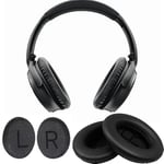 Bose QuietComfort 35 (QC35) ve Quiet Comfort 35 II (QC35 ii) Kulaklıklar için Yedek Kulak Pedleri, Yedek Kulak Pedleri Yastıkları Bellek Gürültü Yalıtımlı Kulaklık Kılıfları Köpük Yumuşak Deri
