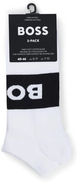 BOSS 2p As Logo Cc spor ayakkabı çorabı Erkek