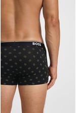 BOSS Logolu Bel Bantlı 3'lü Paket Boxer, 50531701