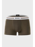 BOSS Logolu Elastik Bel Bantlı Pamuklu 3'Lü Paket Boxer, 50531684