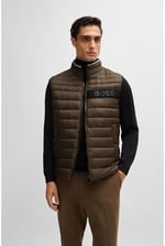 Boss Su Geçirmez Regular Fit Dik Yaka Yelek Erkek YELEK 50464300 260