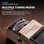 BOSS TU-3 akort cihazı pedal, beyaz