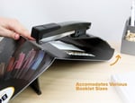 Bostitch Office No-Jam zımba makinesi, 20 yaprak, kolay ciltleme, siyah (B440SB), Saddle Stapler