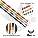 Bot Bağcığı, Çift Renkli Bot Ayakkabı Bağcığı, Fitilli Bot Bağcık, Ayakkabı Aksesuarı