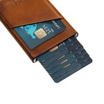 Bouletta Torres Mekanizmalı Deri Kartvizitlik Cüzdan RFID Özellikli Taba