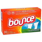 Bounce Kumaş yumuşak çarşaflar, dış mekan taze koku, 80 ct
