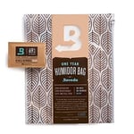 Boveda-Purolar için | Büyük Neme Çanta |% 69 RH Nem Kontrol Paketi ile Önceden yüklenmiş | 60-80 purolar için Puro Depolama | 1-Count