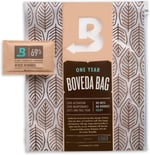 Boveda-Purolar için | Büyük Neme Çanta |% 69 RH Nem Kontrol Paketi ile Önceden yüklenmiş | 60-80 purolar için Puro Depolama | 1-Count
