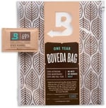Boveda-Purolar için | Büyük Neme Çanta |% 69 RH Nem Kontrol Paketi ile Önceden yüklenmiş | 60-80 purolar için Puro Depolama | 1-Count