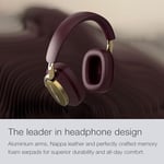 Bowers & Wilkins PX8 kablosuz kulak üstü kulaklık, Bluetooth ve gürültü önleyici, siyah