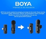 BOYA BY-V20 Android Uyumlu İkili Kablosuz Mikrofon Type-C
