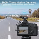 BOYA MFi Sertifikalı Lightning & USB-C ile MIC Kablosuz Yaka Mikrofon, Yerleşik Kayıt, 300M (950 ft.) Menzil, 50 Saat Pil Ömrü, Gürültü Engelleme, iPhone, Android, PC için Kablosuz Mikrofon