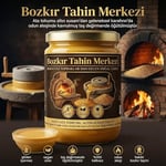 Bozkır Tahin Merkezi Yerli Ata Tohumu Altın Susam Taş Değirmeni Tahini 600 gr (vegan&katkısız)