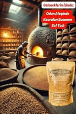 Bozkırlı Çavuşoğlu Odun Ateşinde Kavrulmuş Sarı Simitlik Susam 500g