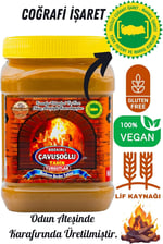 Bozkırlı Çavuşoğlu Tahin Çifte Kavrulmuş Kepekli Katkısız 930 gr