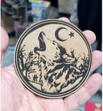 BOZKURT ORMAN Deri PEÇ - Arma - Patch
