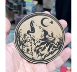 BOZKURT ORMAN Deri PEÇ - Arma - Patch